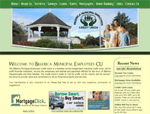 Tablet Screenshot of billericamecu.com